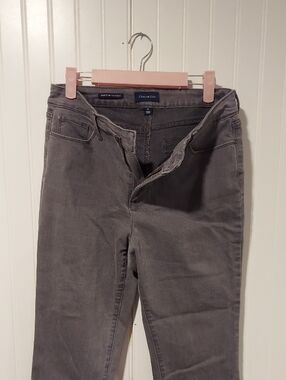 Charter Club Women's Gray Straight Jeans